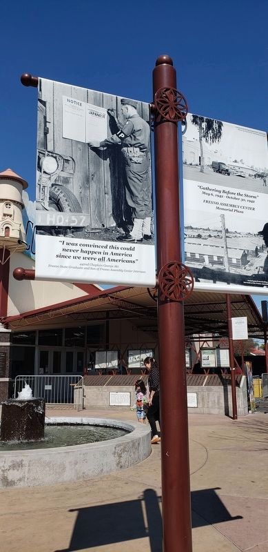 Fresno Assembly Center Marker image. Click for full size.
