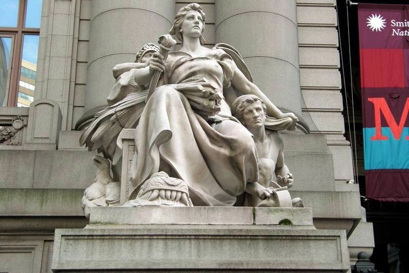 “North America”, by Daniel Chester French image. Click for full size.