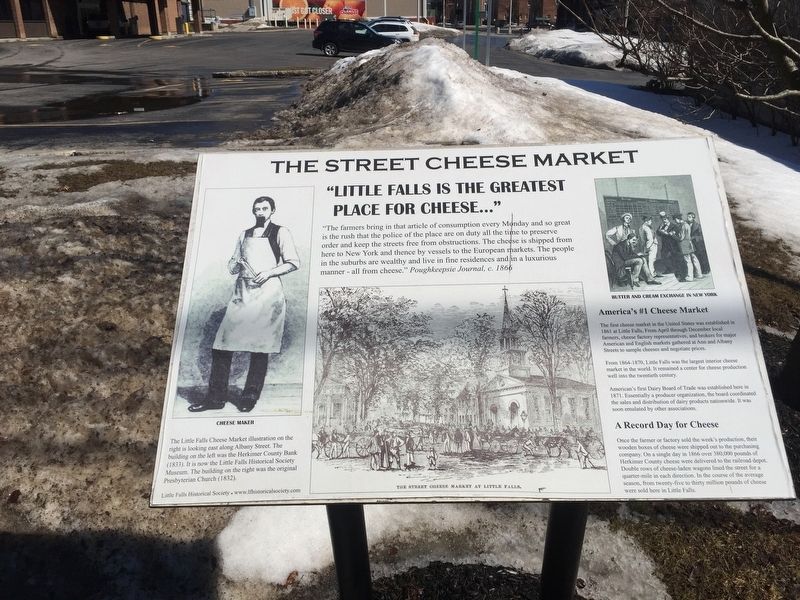 The Street Cheese Market Marker. Click for full size. The Street Cheese Market Marker image. Click for full size.