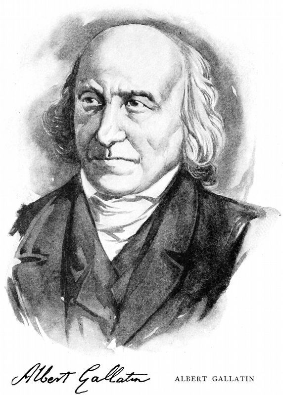 Albert Gallatin image. Click for full size.
