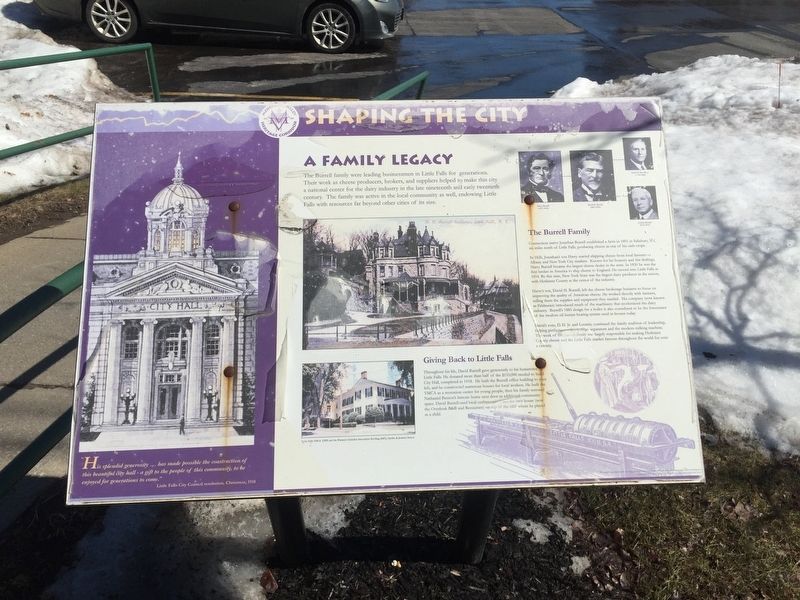 Shaping the City Marker. Click for full size. Shaping the City Marker image. Click for full size.