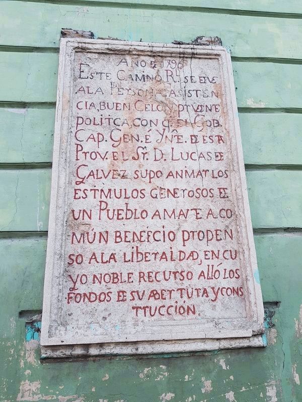 An additional nearby marker on the Campeche Royal Road image. Click for full size.