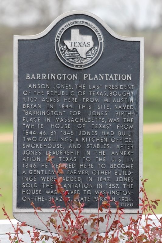 Barrington Plantation Marker image. Click for full size.