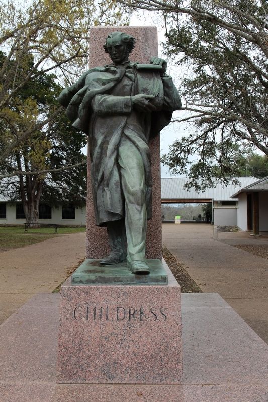 George Campbell Childress Marker Front image. Click for full size.