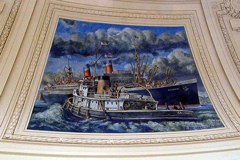 Mural panel. Click for full size. Mural panel image. Click for full size.