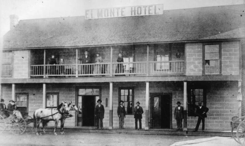 El Monte Hotel in El Monte California image. Click for full size.