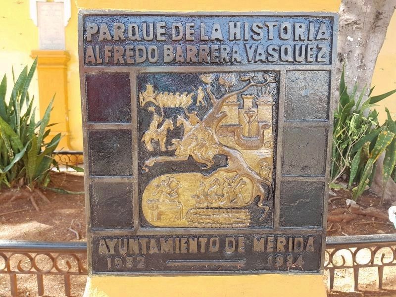 An additional marker to Alfredo Barrera Vásquez. Click for full size. An additional marker to Alfredo Barrera Vásquez image. Click for full size.