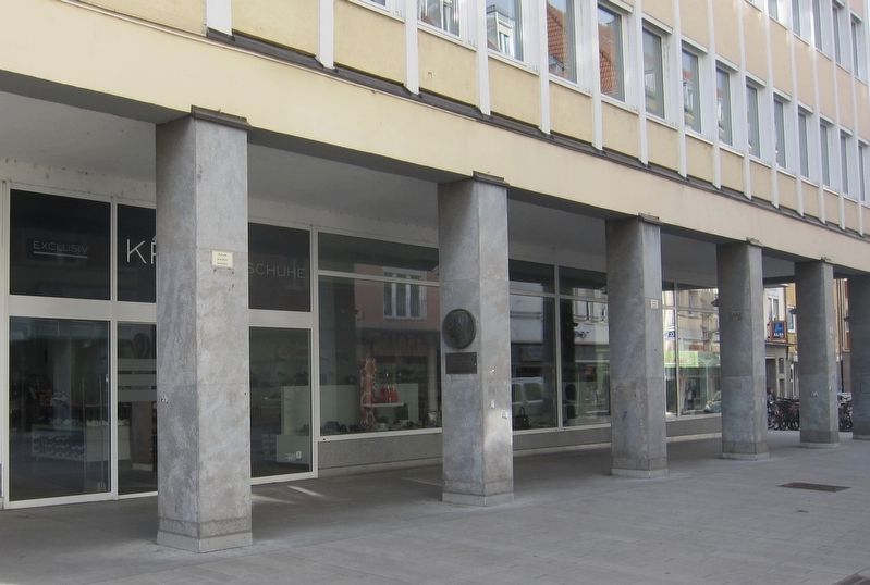 Karl Landsteiner Marker - wide view image. Click for full size.