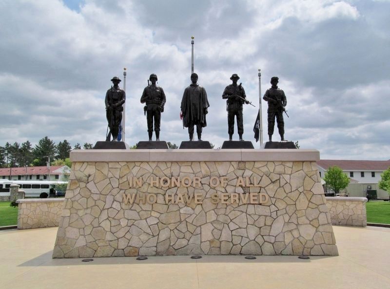 In Honor of All Who Have Served Memorial image. Click for full size.