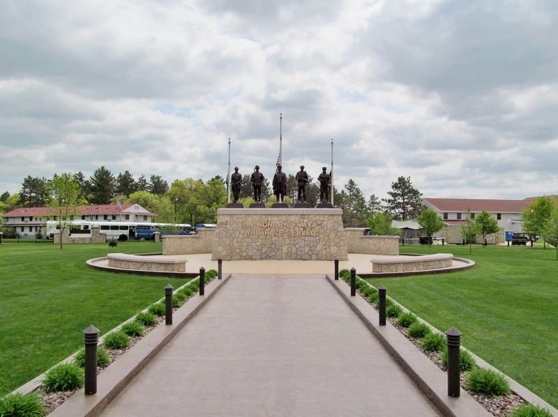In Honor of All Who Have Served Memorial image. Click for full size.