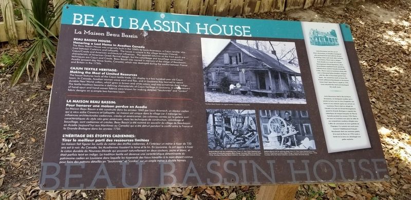 Beau Bassin House Marker image. Click for full size.