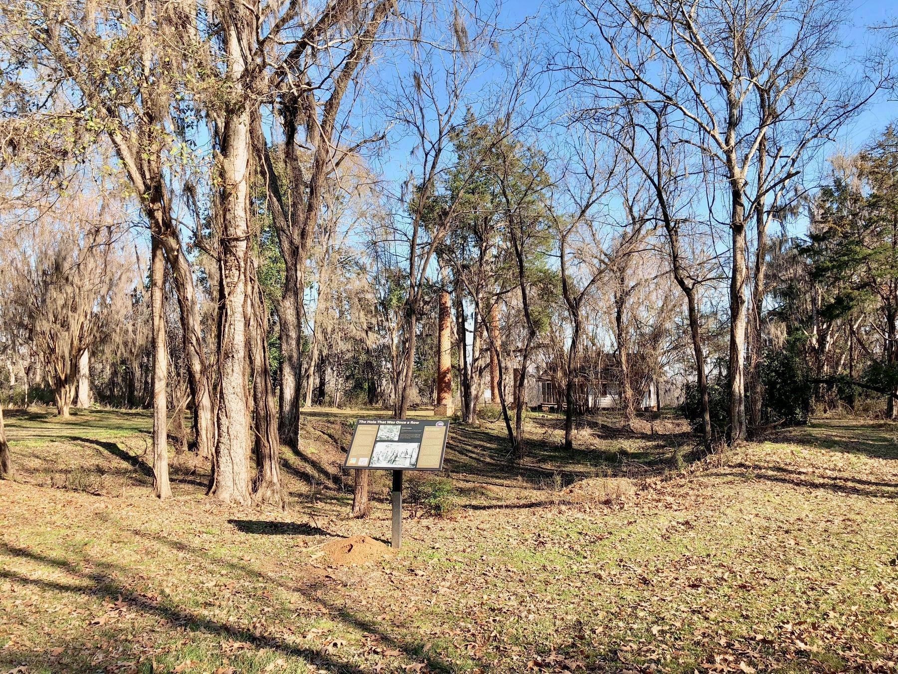 Newer "The Old Brick Store" marker and area (old marker has been removed). image. Click for full size.