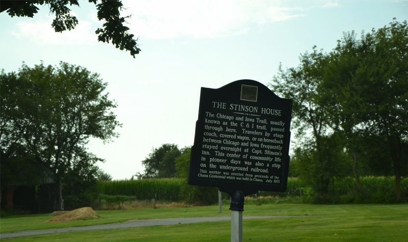 The Stinson House Marker image. Click for full size.