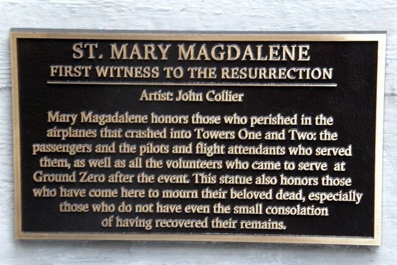 St. Mary Magdalene Marker. Click for full size. St. Mary Magdalene Marker image. Click for full size.