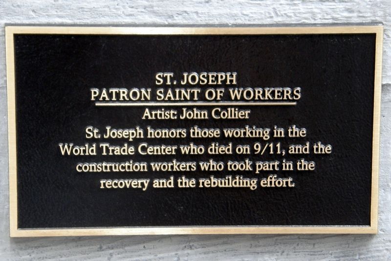 St. Joseph Marker. Click for full size. St. Joseph Marker image. Click for full size.