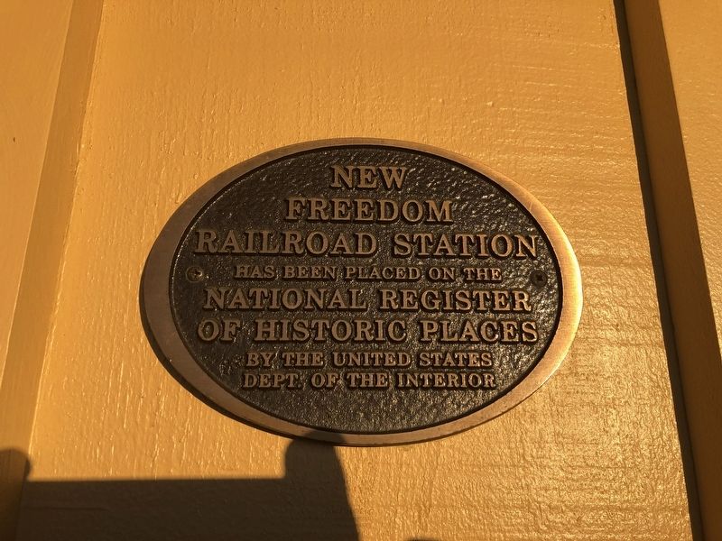 National Register Plaque. Click for full size. National Register Plaque image. Click for full size.
