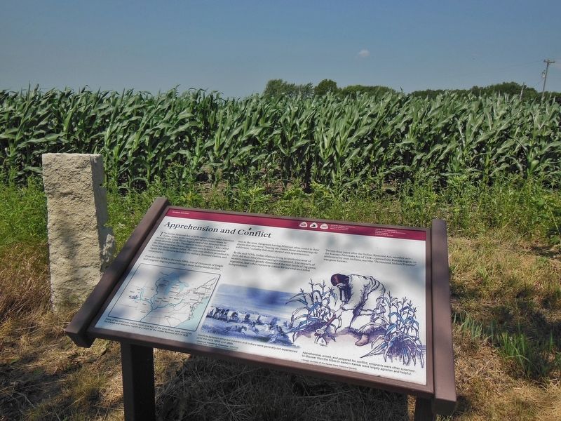Apprehension and Conflict Marker (<i>wide view</i>) image. Click for full size.