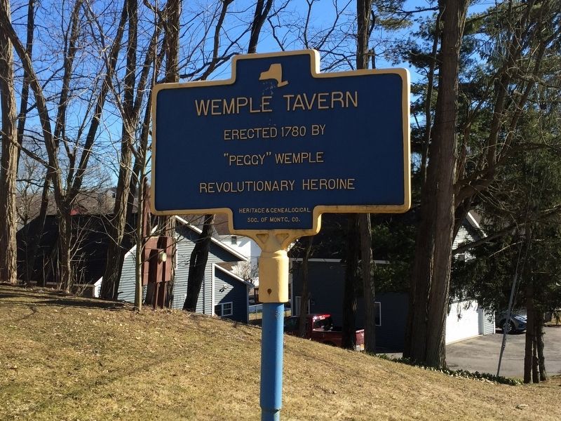 Wemple Tavern Marker. Click for full size. Wemple Tavern Marker image. Click for full size.