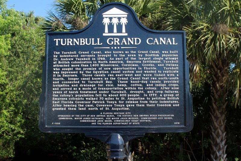 Turnbull Grand Canal Marker image. Click for full size.