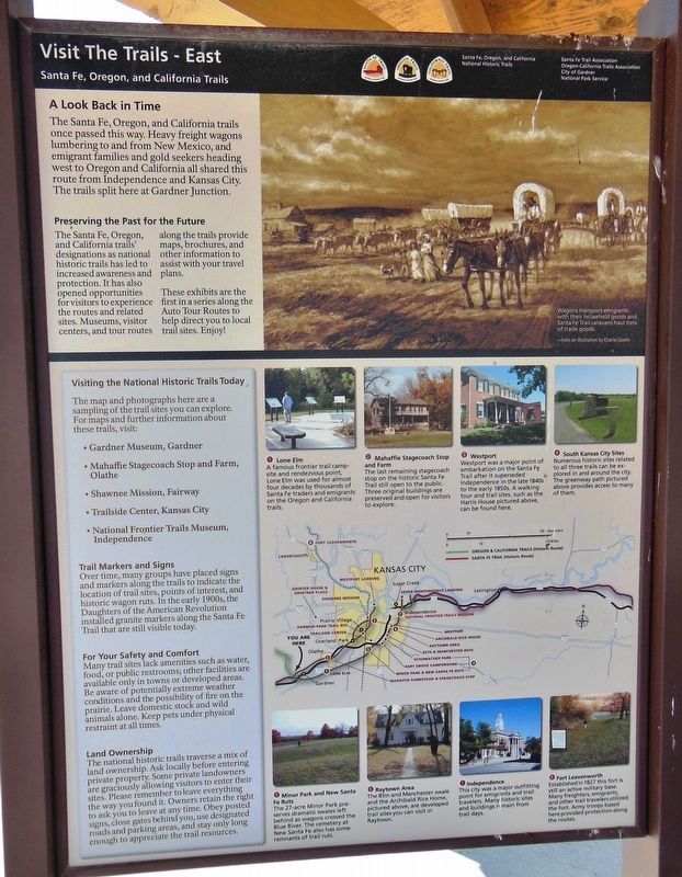 A Look Back in Time Marker (<i>tall view</i>). Click for full size. A Look Back in Time Marker (<i>tall view</i>) image. Click for full size.