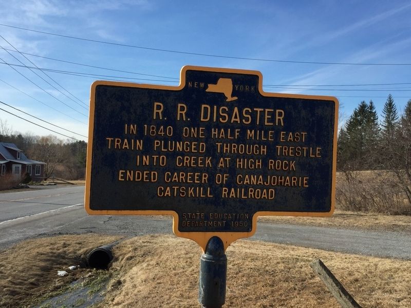 R.R. Disaster Marker image. Click for full size.