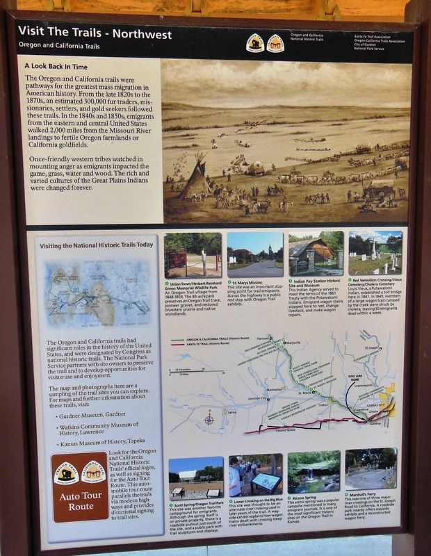 A Look Back in Time Marker (<i>tall view</i>). Click for full size. A Look Back in Time Marker (<i>tall view</i>) image. Click for full size.