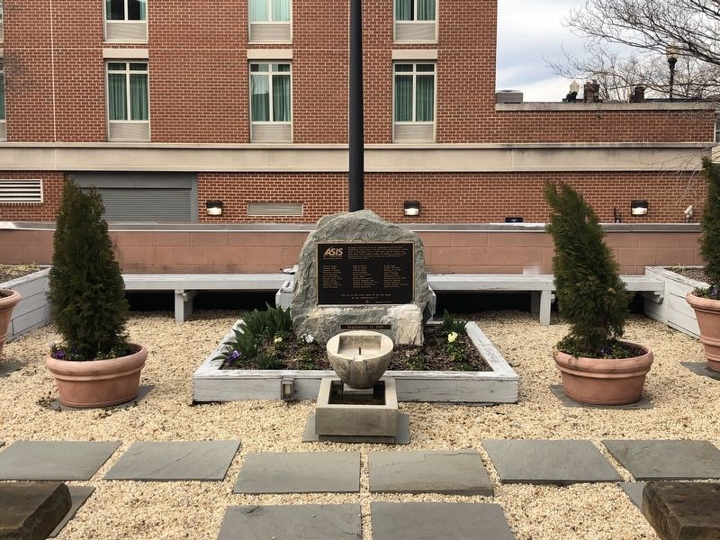 ASIS International 9/11 Memorial. Click for full size. ASIS International 9/11 Memorial image. Click for full size.