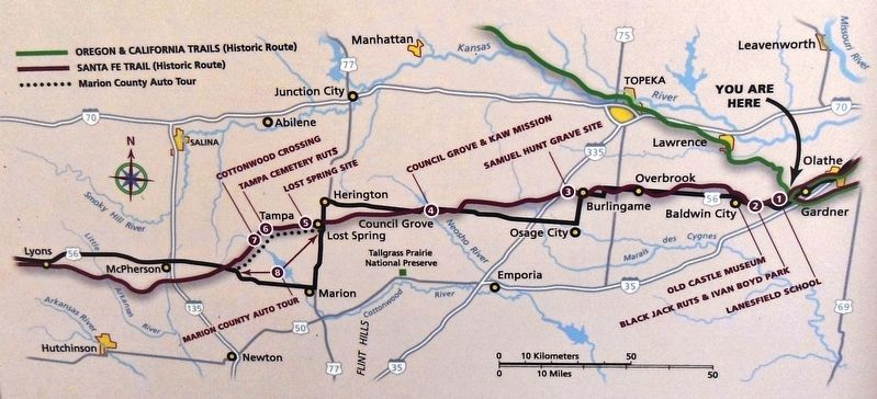 Marker detail: Historical site map image. Click for full size.