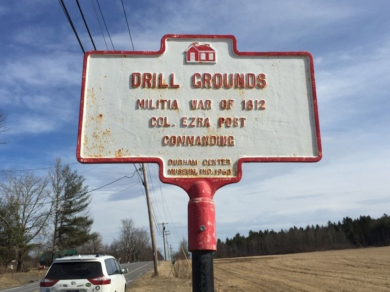 Drill Grounds Marker. Click for full size. Drill Grounds Marker image. Click for full size.