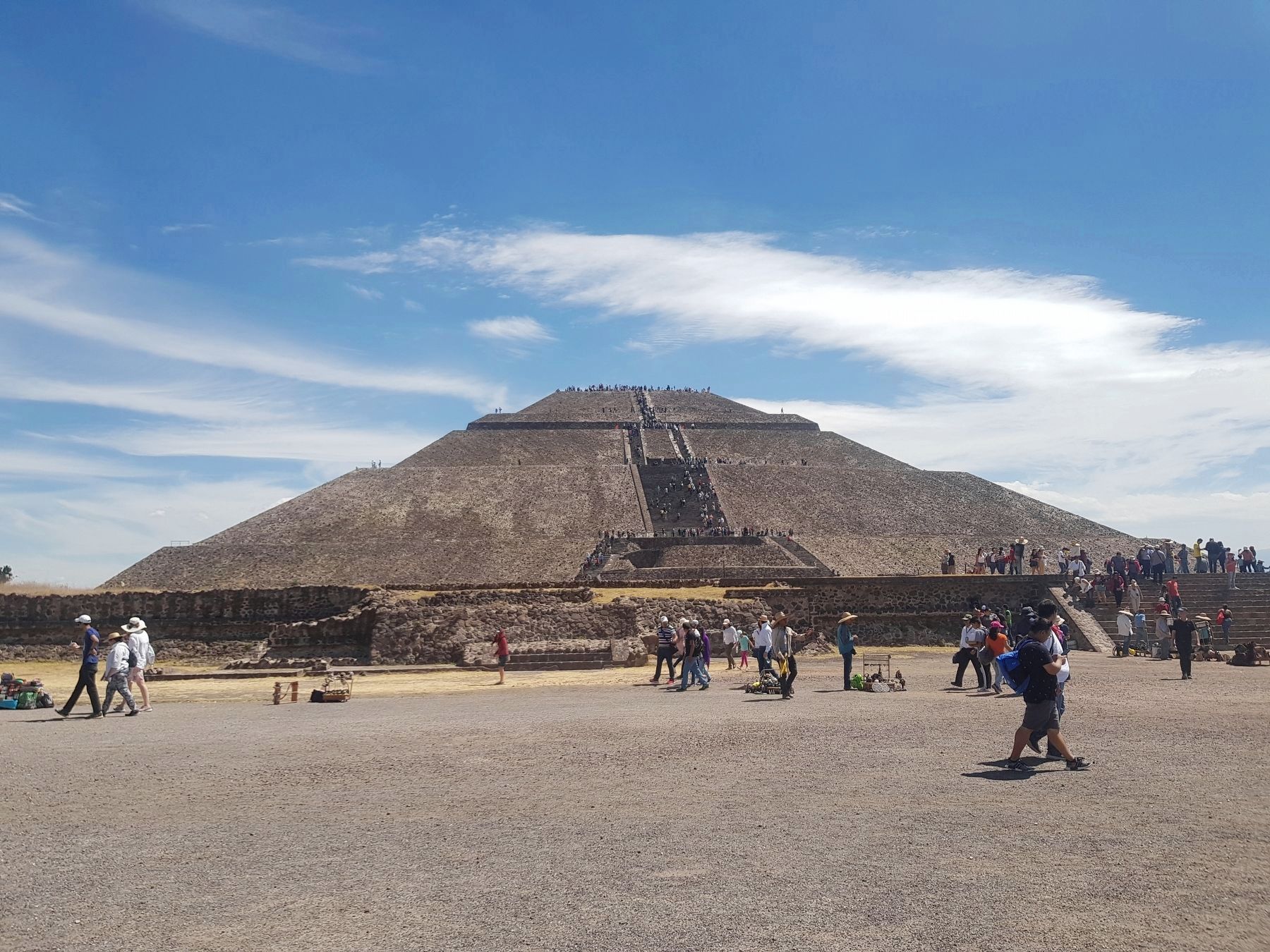 The Pyramid of the Sun at Teotihuacan image. Click for full size.
