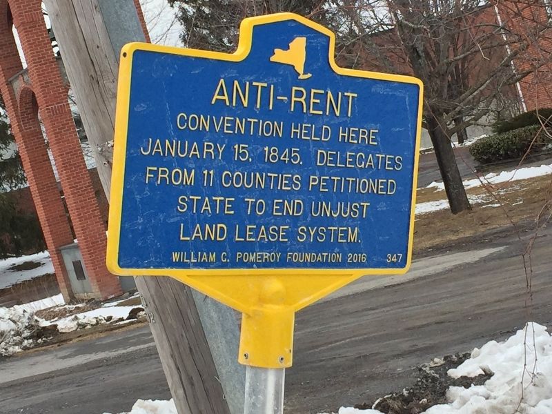Anti-Rent Marker image. Click for full size.
