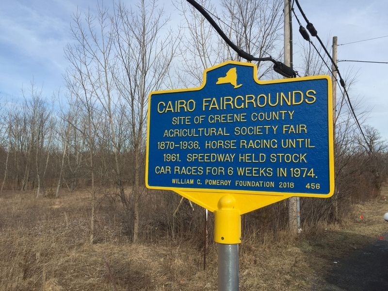 Cairo Fairgrounds Marker image. Click for full size.