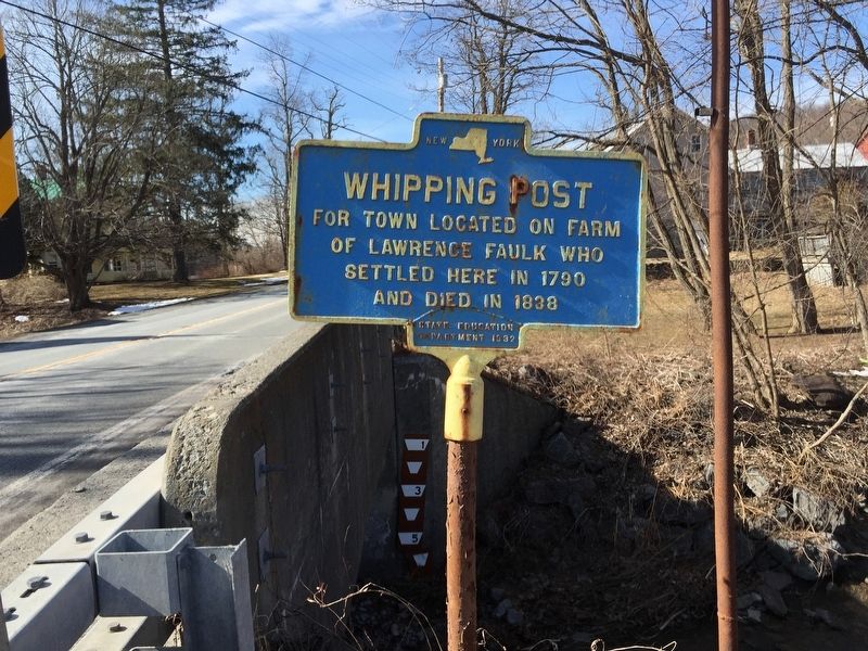 Whipping Post Marker image. Click for full size.