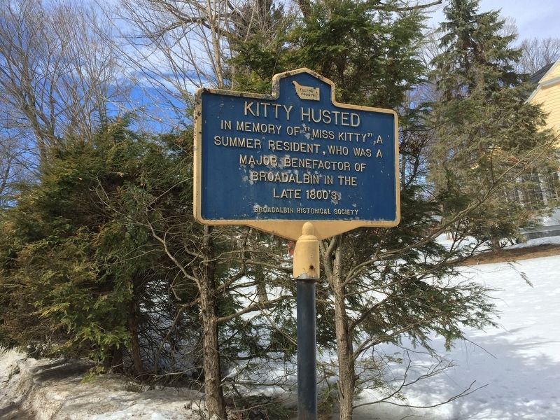 Kitty Husted Marker. Click for full size. Kitty Husted Marker image. Click for full size.