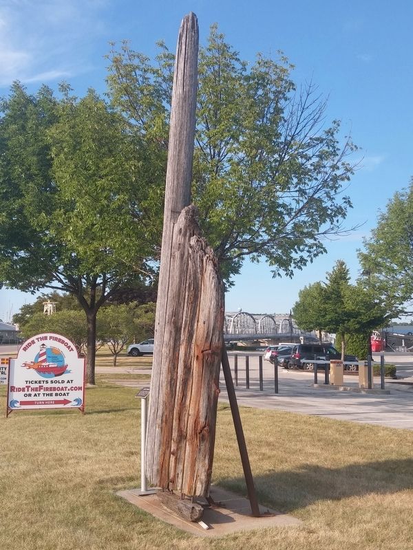 Schooner Rudder image. Click for full size.