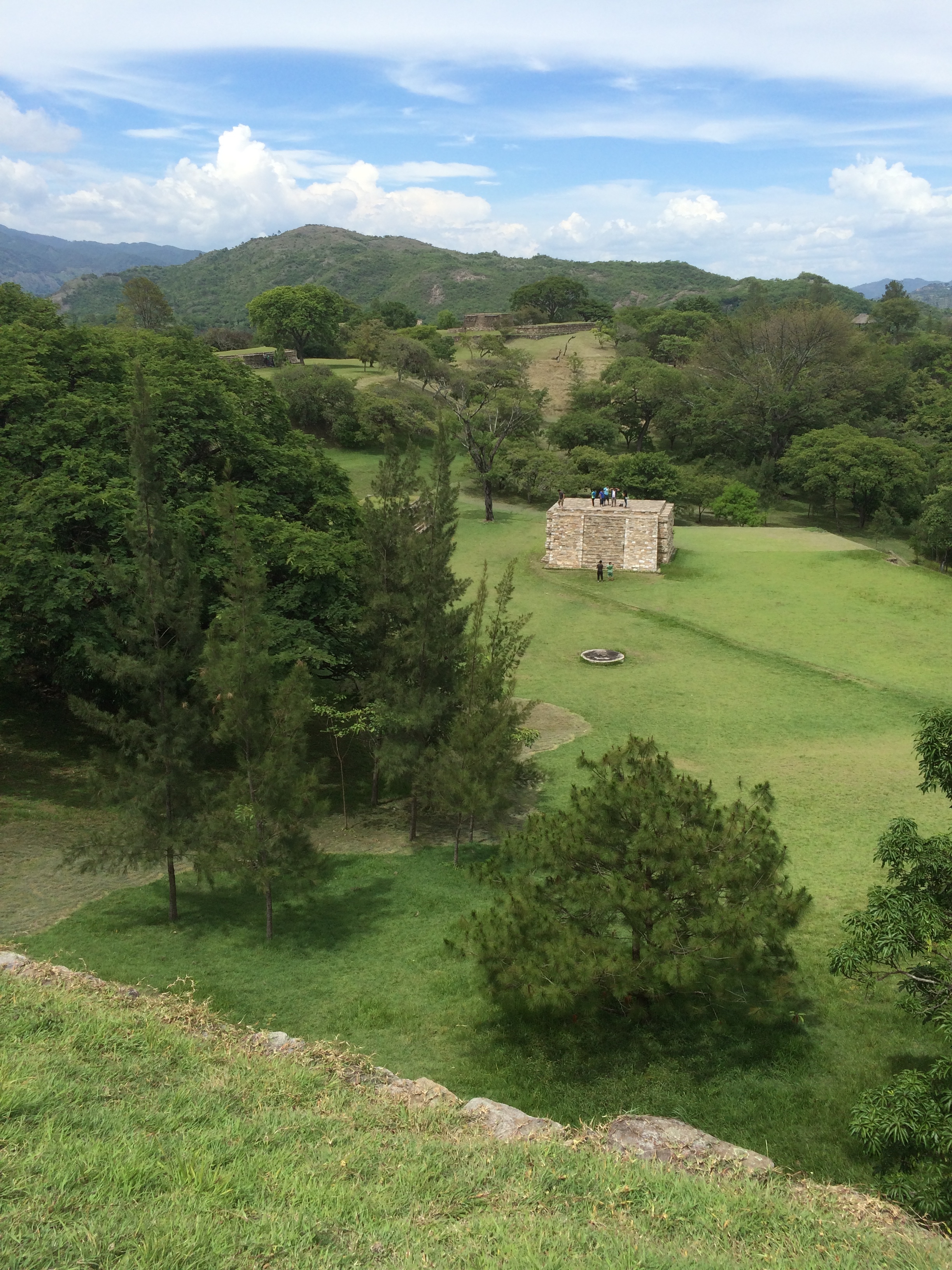 A view of the Archaeological Park Chuwa Nima’ Ab’äj