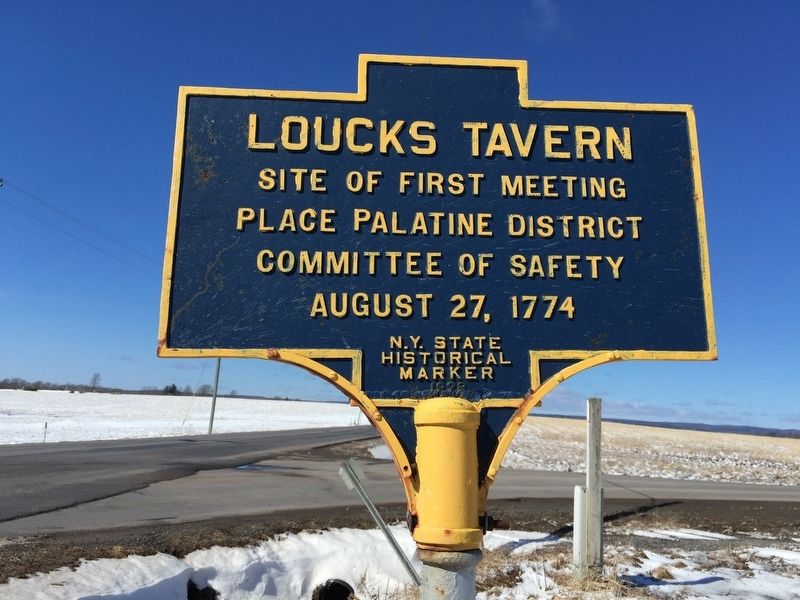 Loucks Tavern Marker image. Click for full size.
