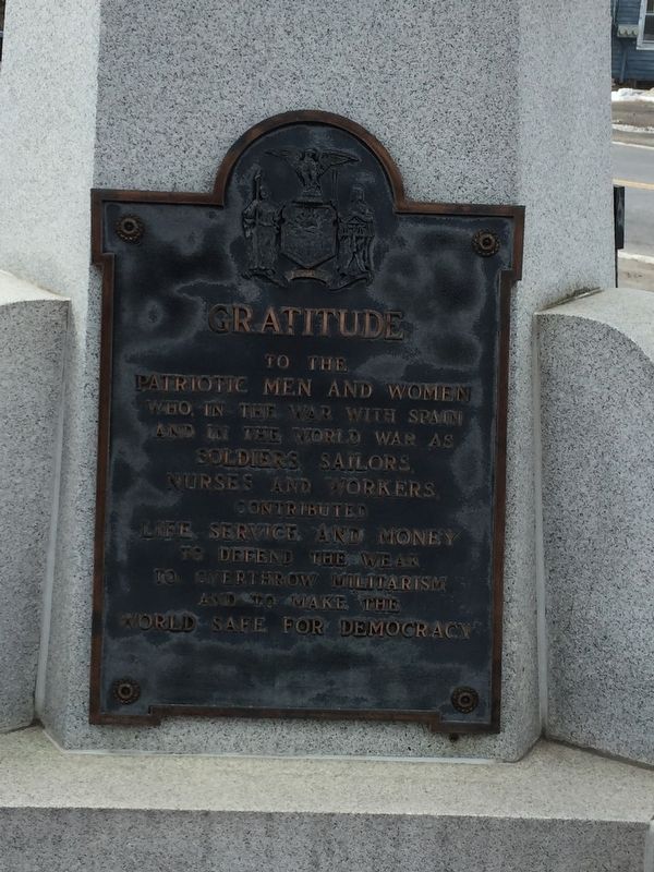 In Honor/Dedicated/Gratitude Marker. Click for full size. In Honor/Dedicated/Gratitude Marker image. Click for full size.