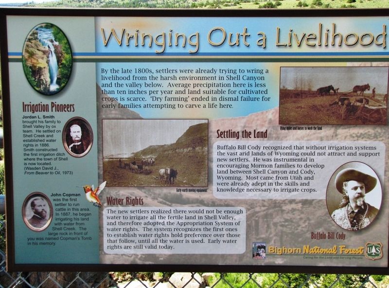 Wringing Out a Livelihood Marker. Click for full size. Wringing Out a Livelihood Marker image. Click for full size.