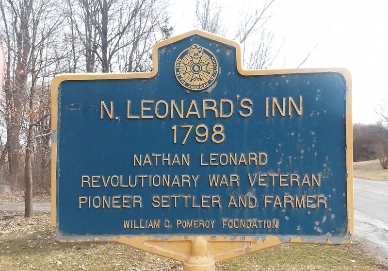 N. Leonard's Inn 1798 Marker image. Click for full size.