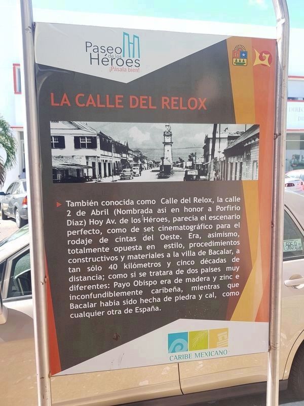 La Calle del Relox Marker image. Click for full size.