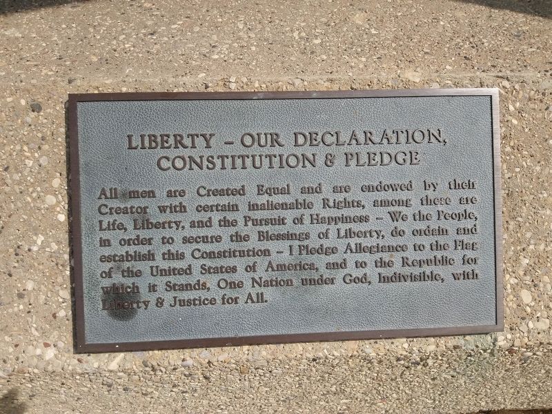 Liberty Bell Replica Marker Side Three image. Click for full size.