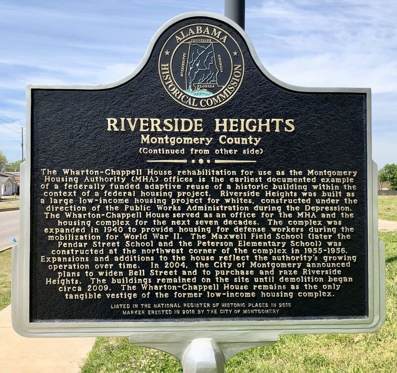 Riverside Heights Marker image. Click for full size.