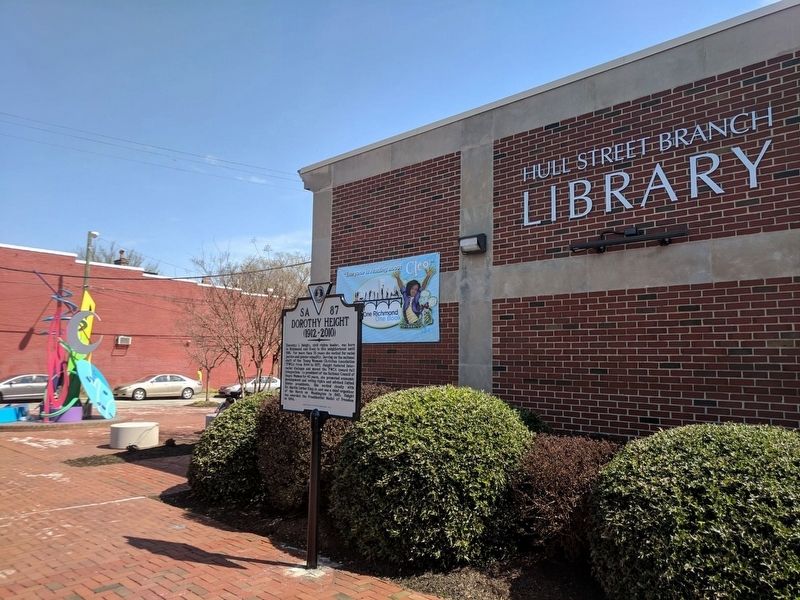 Dorothy Height Marker image. Click for full size.