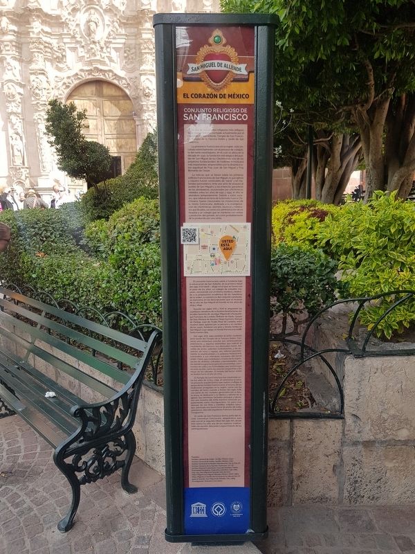 Saint Francis Religious Ensemble Marker. Click for full size. Saint Francis Religious Ensemble Marker image. Click for full size.