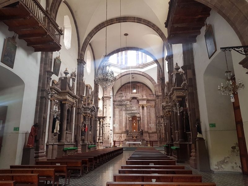 An interior view of the Temple of San Francisco. Click for full size. An interior view of the Temple of San Francisco image. Click for full size.