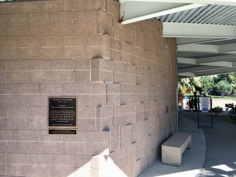 Tramway Gas Station Marker image. Click for full size.