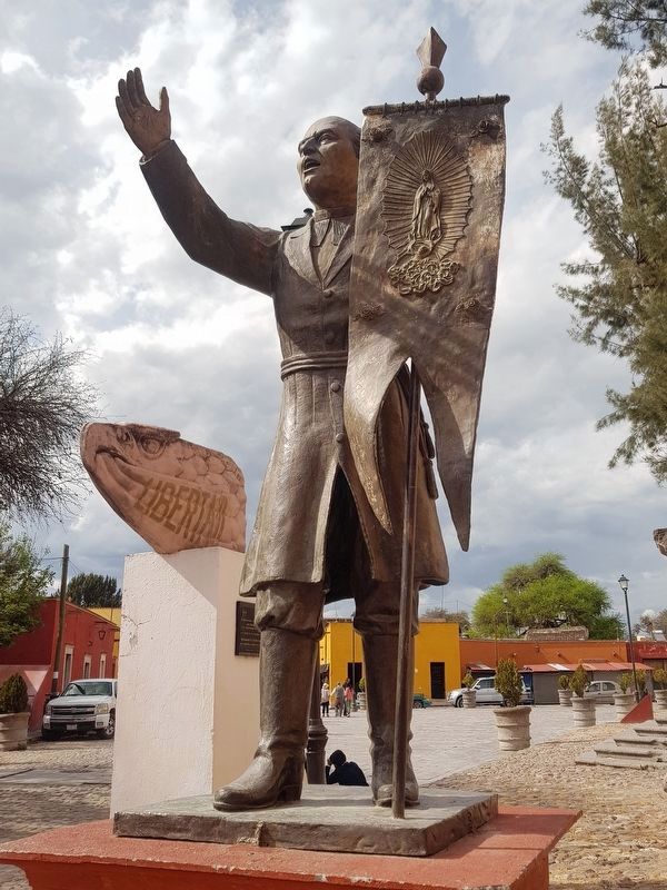 Miguel Hidalgo statue. Click for full size. Miguel Hidalgo statue image. Click for full size.