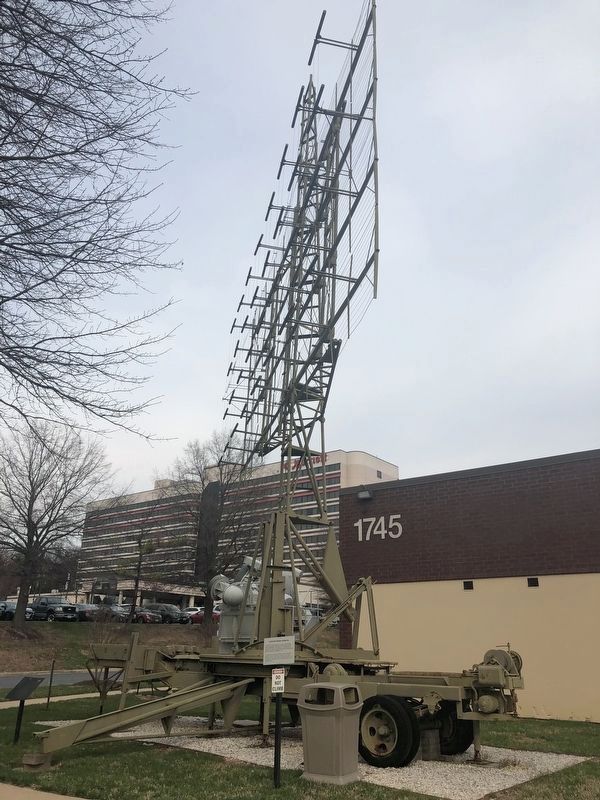 SCR-270 Radar Antenna image. Click for full size.