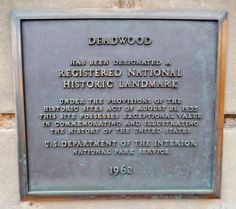 Deadwood Marker image. Click for full size.